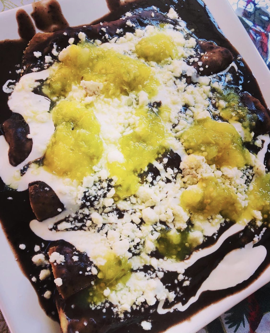 Enfrijoladas